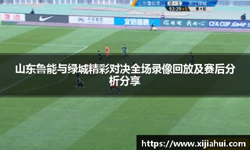 山东鲁能与绿城精彩对决全场录像回放及赛后分析分享